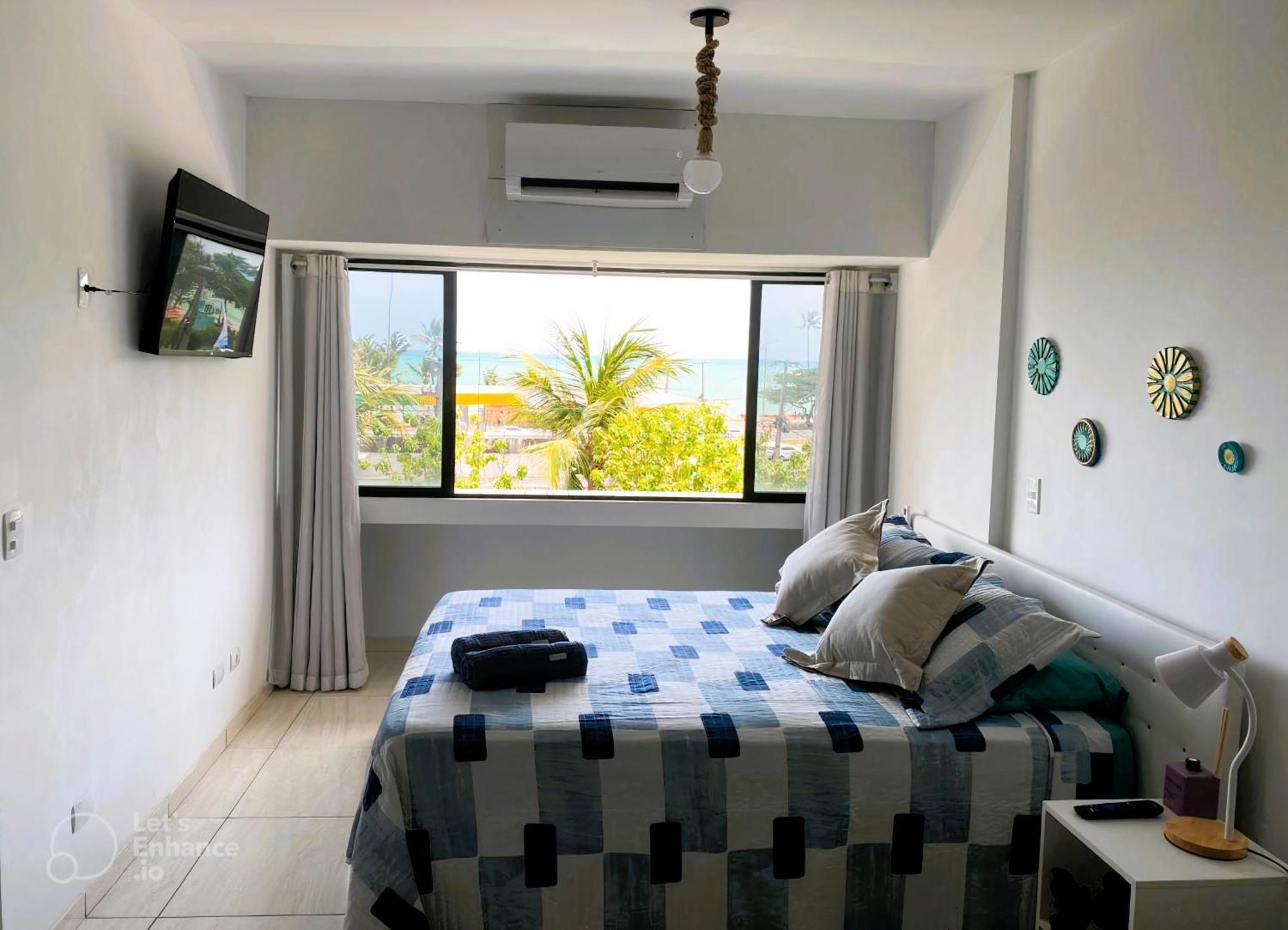 Apartamento Blue Mar 50 M Da Jatiuca Com Piscina