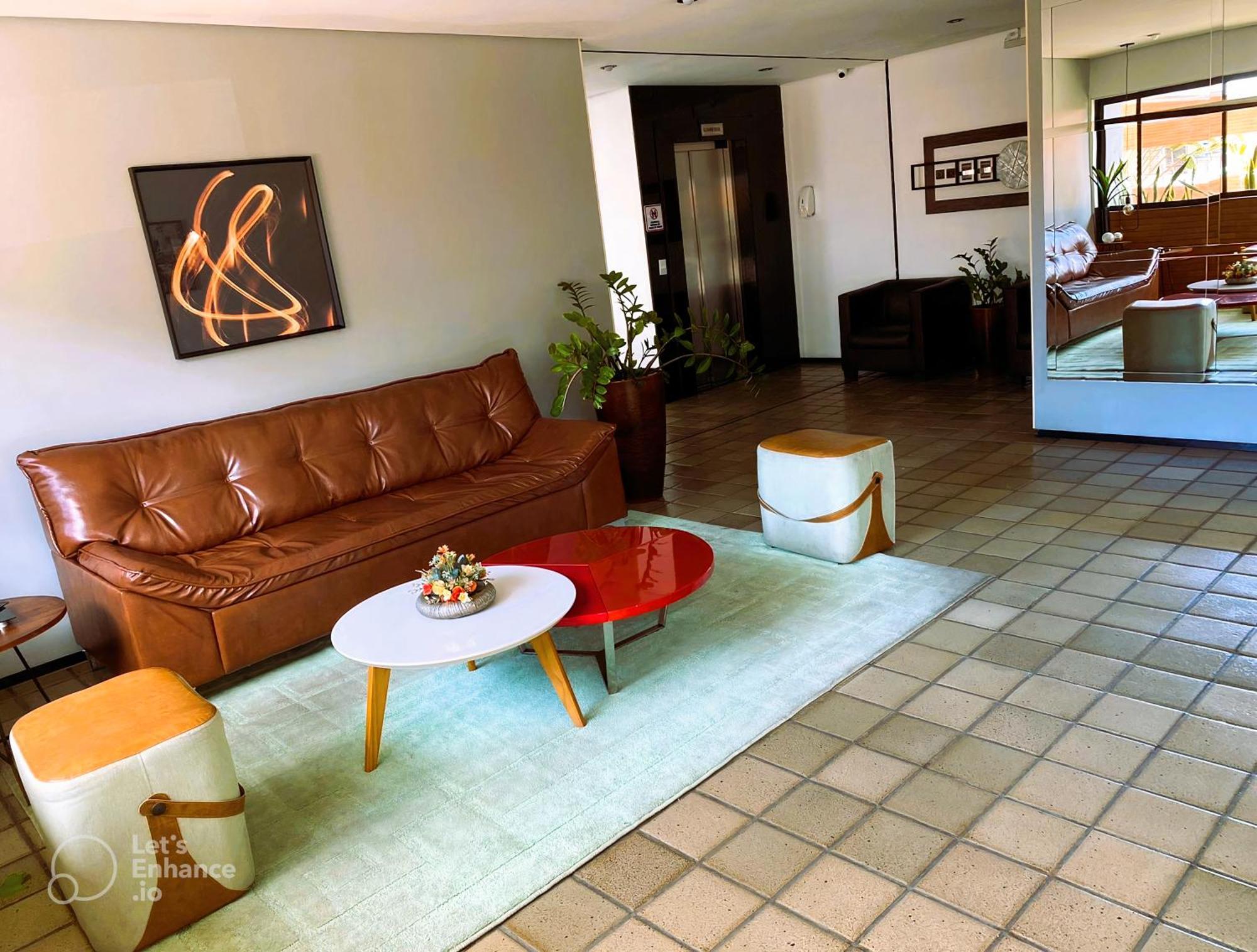 Apartamento Blue Mar 50 M Da Jatiuca Com Piscina Maceió